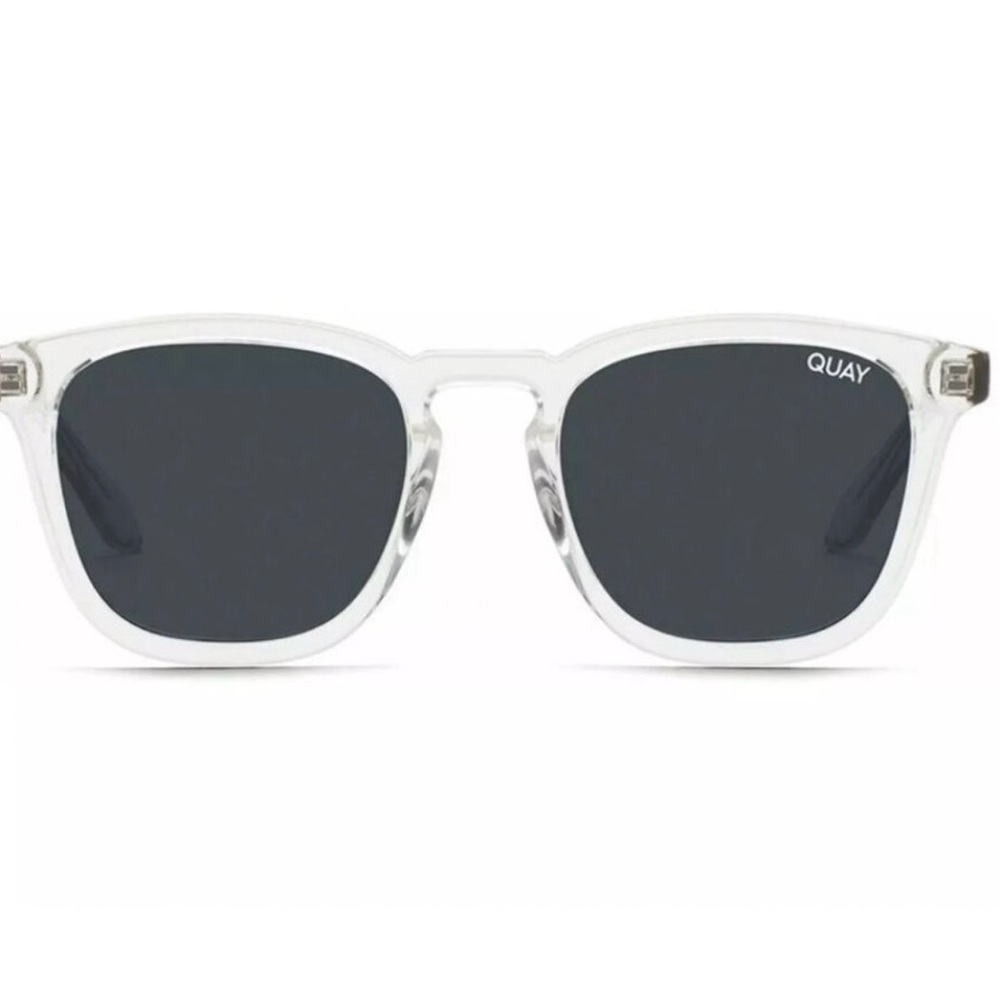 Quay Women’s Jackpot Clear Frame Sunglasses
